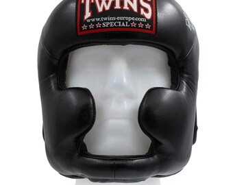 Casco de cuero especial Twins / Casco de kickboxing para muay thai