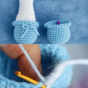 CROCHET PATTERN & VIDEO/ Jumbo Amigurumi Snowman, Crochet Snowman Pattern, 3 sizes, Winter Decor, Pdf