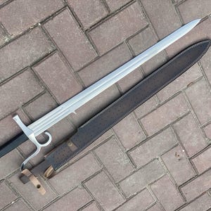 Replika av Doge Katana från Fantasy – Handgjort svärd med vass egg – Samlingsstycke för spel och anime, venetiansk renässans