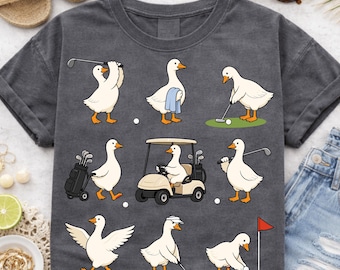 Funny Golf Goose Png, Golfer Goose Png, Golfer Gift, Golf Lover Png, ift for Golfer Mom or Dad. (Digital Download)