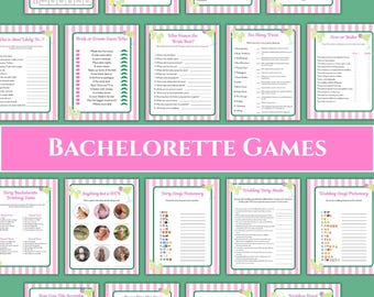 Pacote de Jogos para Despedida de Solteira com Tema Margarita Veil (Download em PDF)