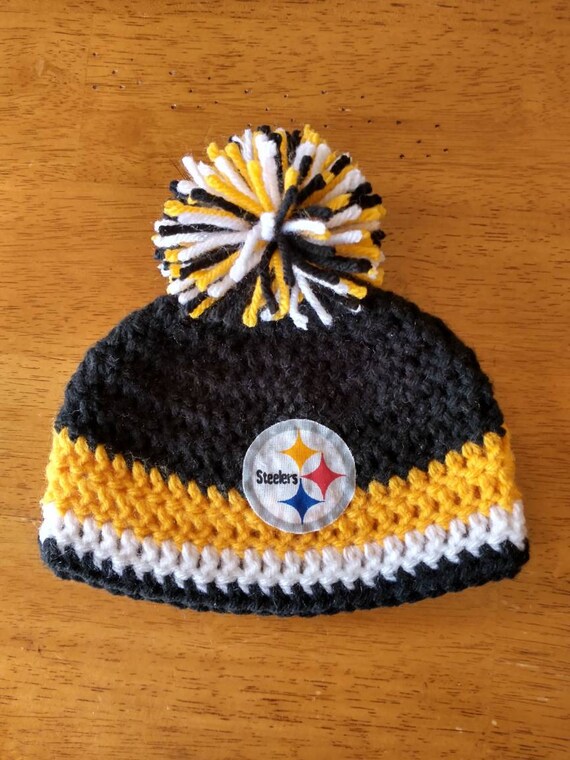 Crocheted Pittsburgh Steelers Baby 