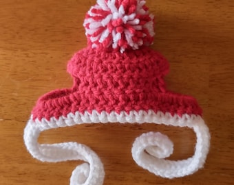 Crocheted Replica Sports Team Cat Hat/Small Dog Hat - Cat Hats - Sport Accessory - Pet Photo Prop