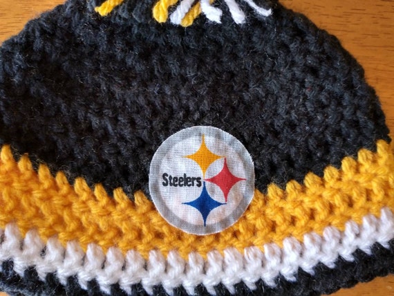 Crocheted Pittsburgh Steelers Baby 