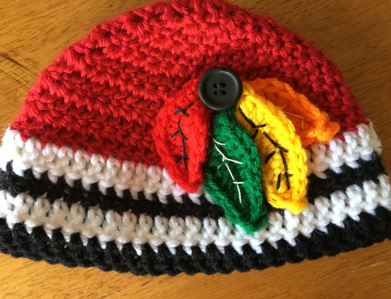 chicago blackhawks baby hat