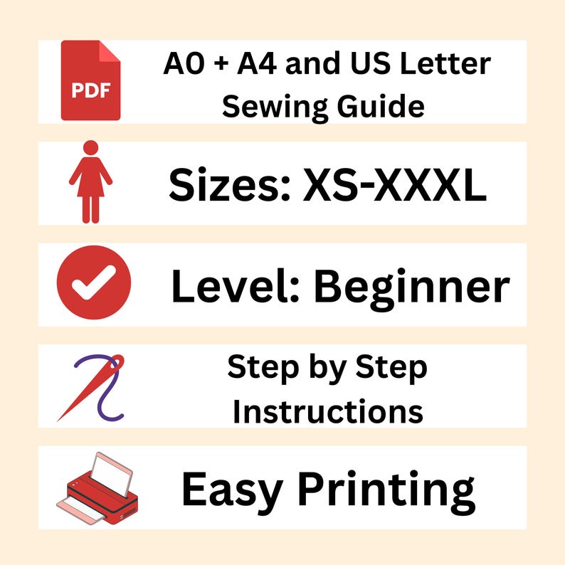 Hakama Pants Sewing Pattern | Lounge Wear Pattern | Women Pants Pattern | Japanese Pants Pattern | Wide Hakama Pants | XXS - XXXL image 8