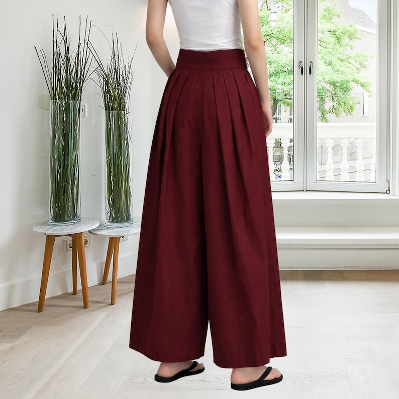 Hakama Pants Sewing Pattern | Lounge Wear Pattern | Women Pants Pattern | Japanese Pants Pattern | Wide Hakama Pants | XXS - XXXL image 5