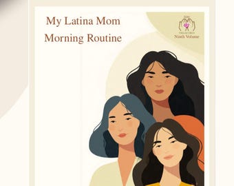 Latina moeder ochtendroutine | Tweetalige checklist (afdrukbare pdf)