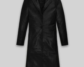 Napa Leather Trench Coat | Women's Longline Outerwear