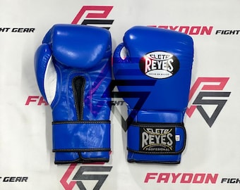 Nowe, wykonane na zamówienie profesjonalne rękawice bokserskie Cleto Reyes Sparring Strap Closure