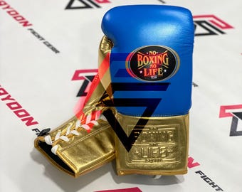 Handgefertigte Canelo No Boxing No Life Boxhandschuhe, besonders angefertigt, Jahrestag, Geburtstagsgeschenk, Turnhalle