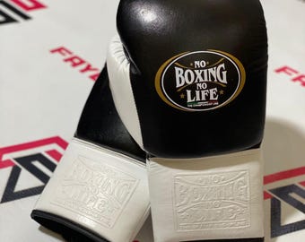 Canelo No Boxing No Life Handschuhe, personalisiert, Jubiläumsgeschenk, Geburtstags-Gym Sparring