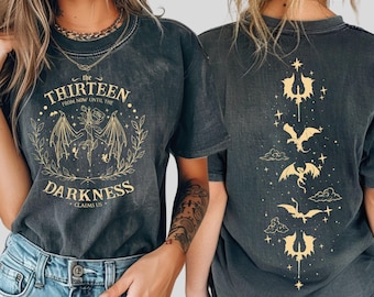 Comfort Colors® The Thirteen Throne Of Glass T-Shirt, From Now Until The Darkness Claims Us Tee