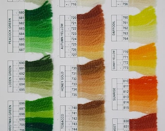 Paternayan 3 ply Persian Wool - Colors 700 - 773. See other listings for additional colors.