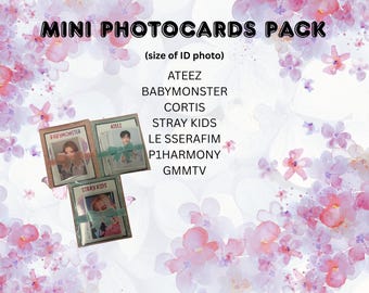 Fan Made Mini Photocards Pack
