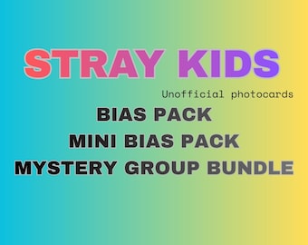 Stray Kids Fan-Made Photocards Bias Packs