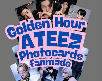 ATEEZ Fan-Made Golden Hour Photocards Pack
