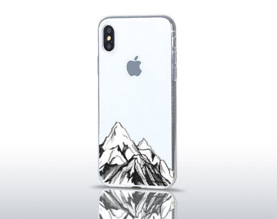 coque iphone xr montagne