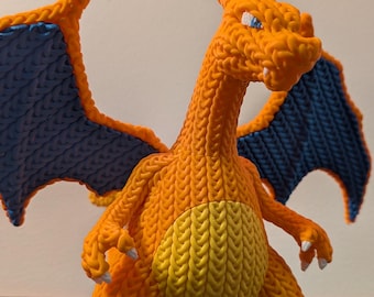 Charizard-figur handgjord samlarfigur 24 cm