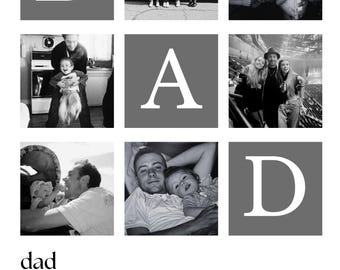 Poster Papa ~ Cadre ~ Édition fête des pères