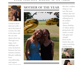 Newspaper | Mother’s Day gift