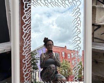 Local Pickup Only - Flame Mirror