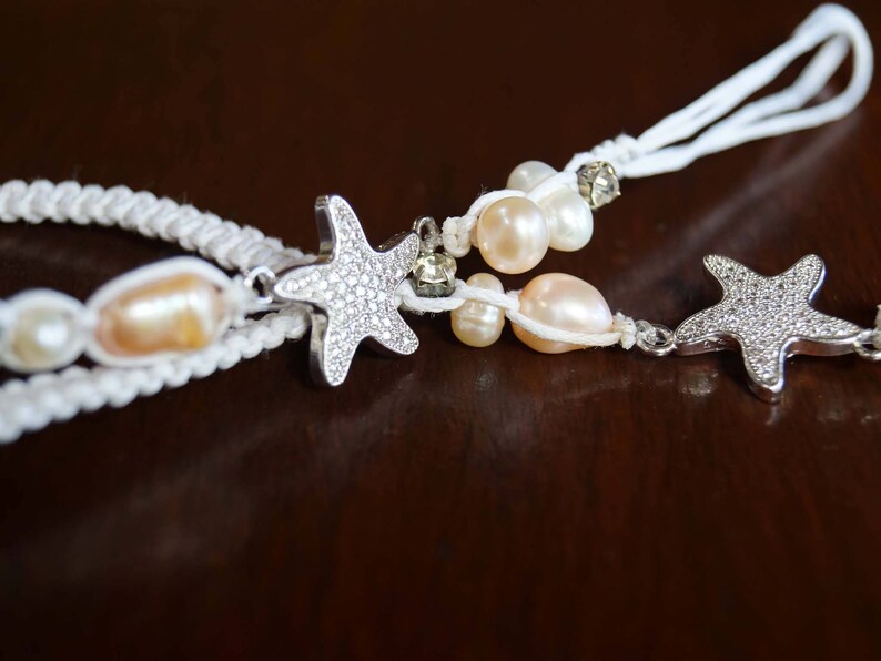 Beach Wedding Shoes Starfish Barefoot Sandals Wedding Barefoot Sandals 1 Pair Pearl Barefoot Sandal