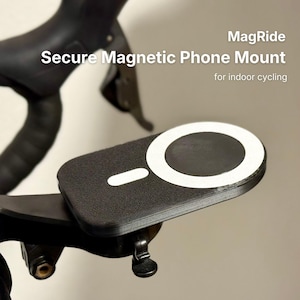 MagRide Magnetic – Magnetischer Smartphone / iPhone Halter | Indoor Cycling | MagSafe kompatibel | Garmin & Wahoo Mount  Kompatibel