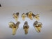 3 real animal taxidermy  rattle snake head mount reptile part fang teeth diamond back 