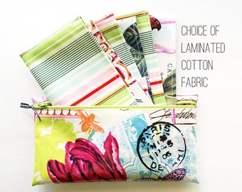 Six cash envelopes in zippered pouch | choice of fabrics