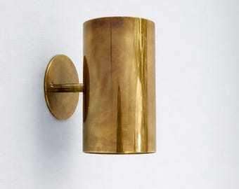 ミニマリストウォールランプ、手作りのミッドセンチュリーモダンウォールランプ、あらゆる部屋に対応する2ウェイライト、化粧台ランプ