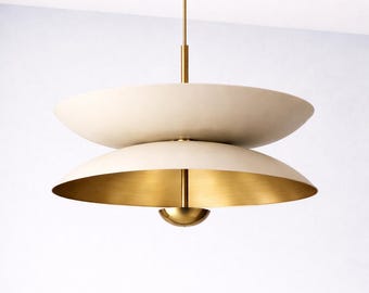Mid Century Chandelier, Sputnik Pendant Lamp, Handmade Ceiling Lamp For Every Room