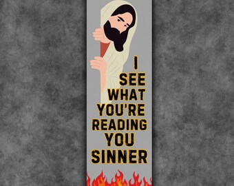 Jesus Bookmark, Funny Bookmarks, Dark Romance, Smutty Bookmarks, Book Lovers Gifts, Book Worm Gifts, Smut Bookmark, Smut Gifts, Funny Stuff