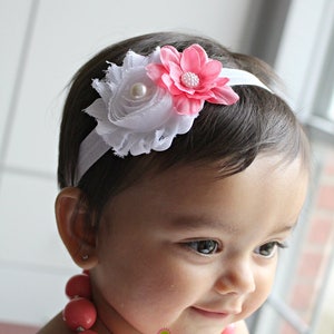 Baby Headband- Baby Girl Bows - Newborn Headbands- Baby Girl Headbands - Infant Headband -Baby Hair Accessories - Baby Girl Headband