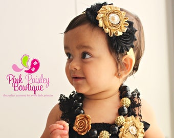 Gold Sparkle 1st Birthday, Black and Gold birthday outfit, Gold Cake Smash Outfit, Baby Girl Birthday Pictures, Little Man Birthday Party
