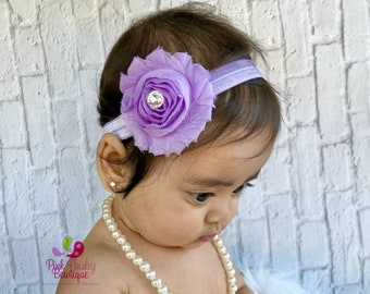 Shabby Chic baby headband set. baby girl headbands. newborn headbands. baby headbands. infant headband. baby hair accessories.