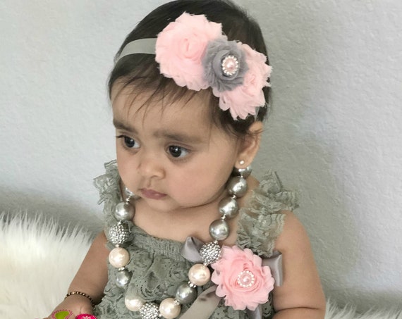 baby girl cake smash romper