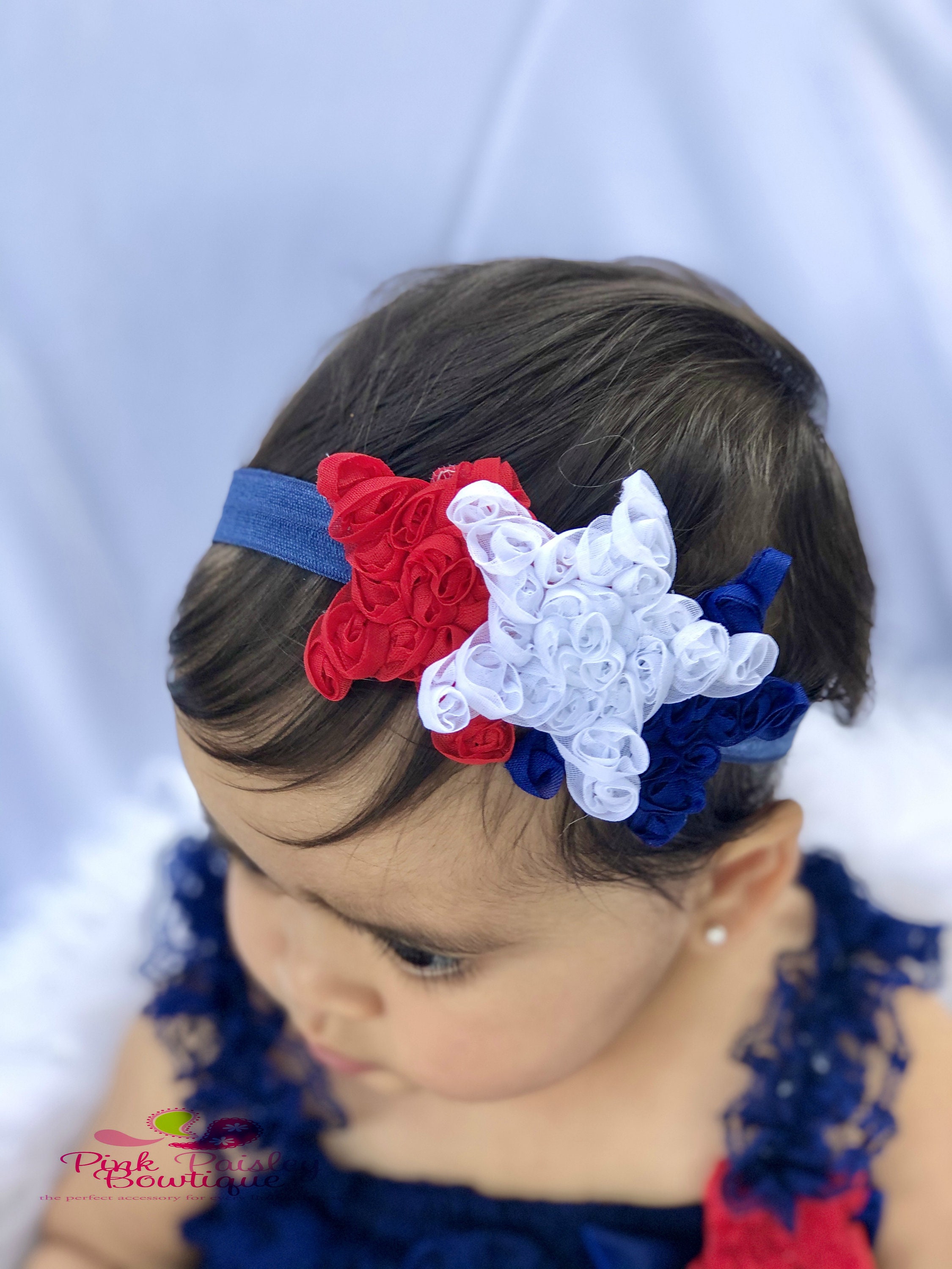 fourth of july baby headbands