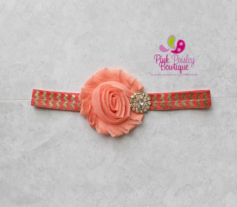 Baby Headband. Infant headband. Baby Shower Gift. Newborn Hair Etsy