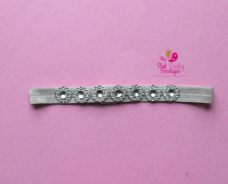 Sparkle Halo Baby Headband. Newborn Headband. Baby Girl Etsy