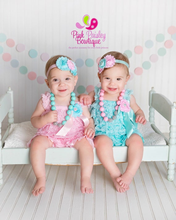 Twin Girls 1st Birthday Outfit Babies 1st Birthday Twin Etsy