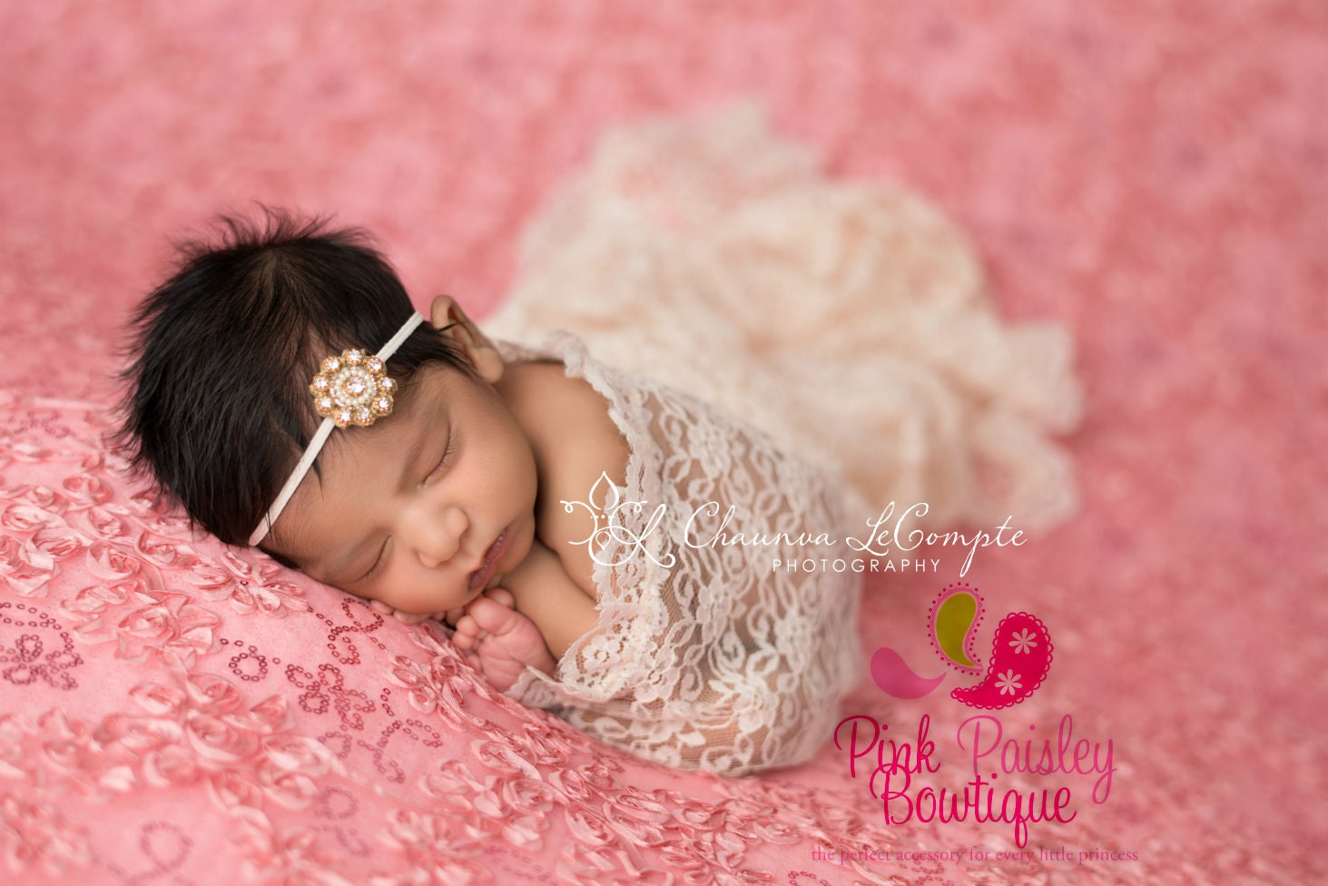 gold baby hair accessories