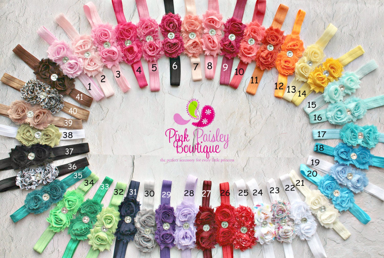 baby girl headband sets
