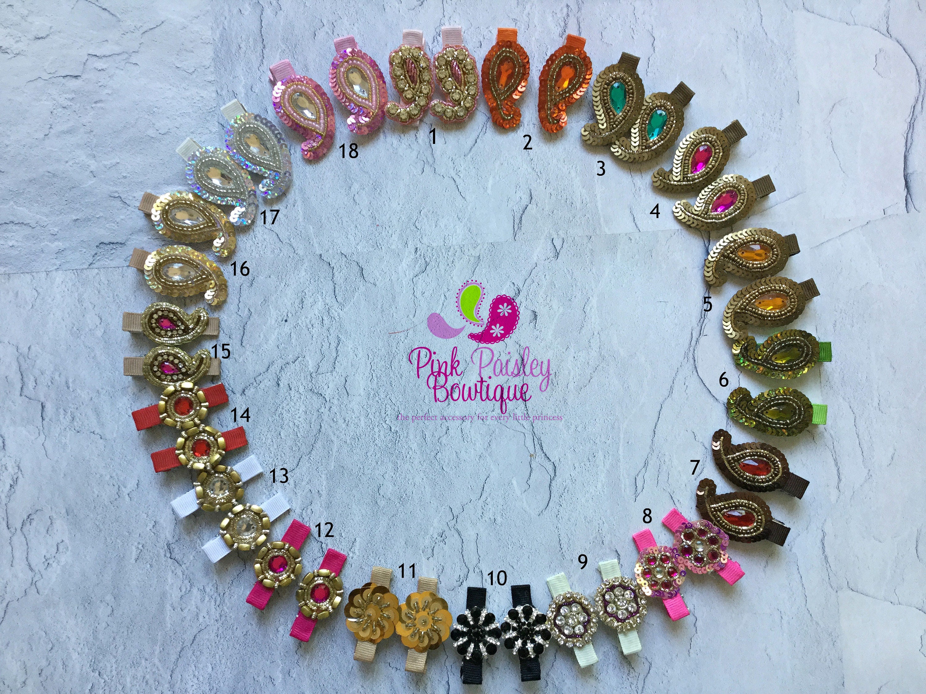 alligator clips for baby hair