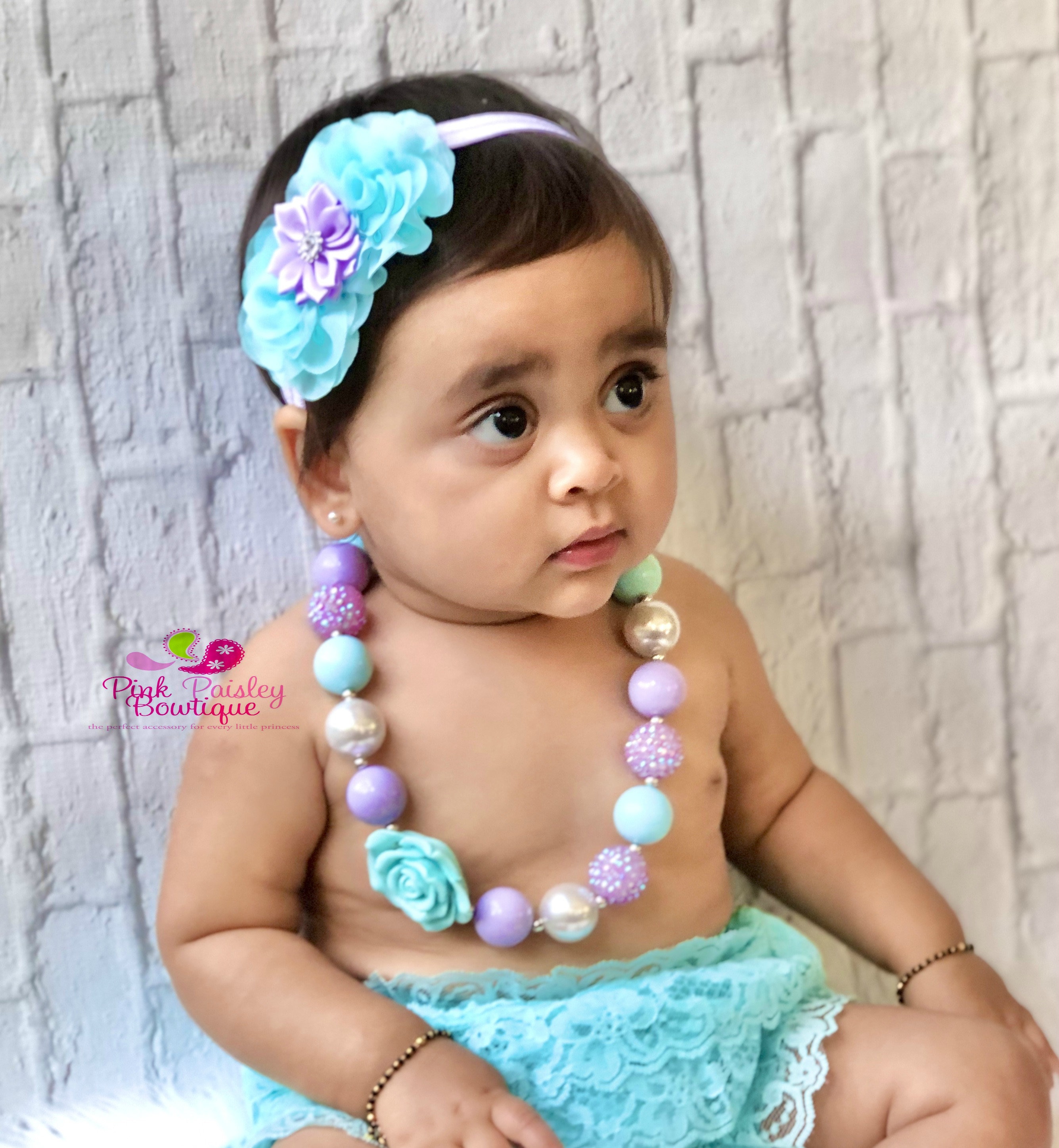baby girl 1st birthday headbands