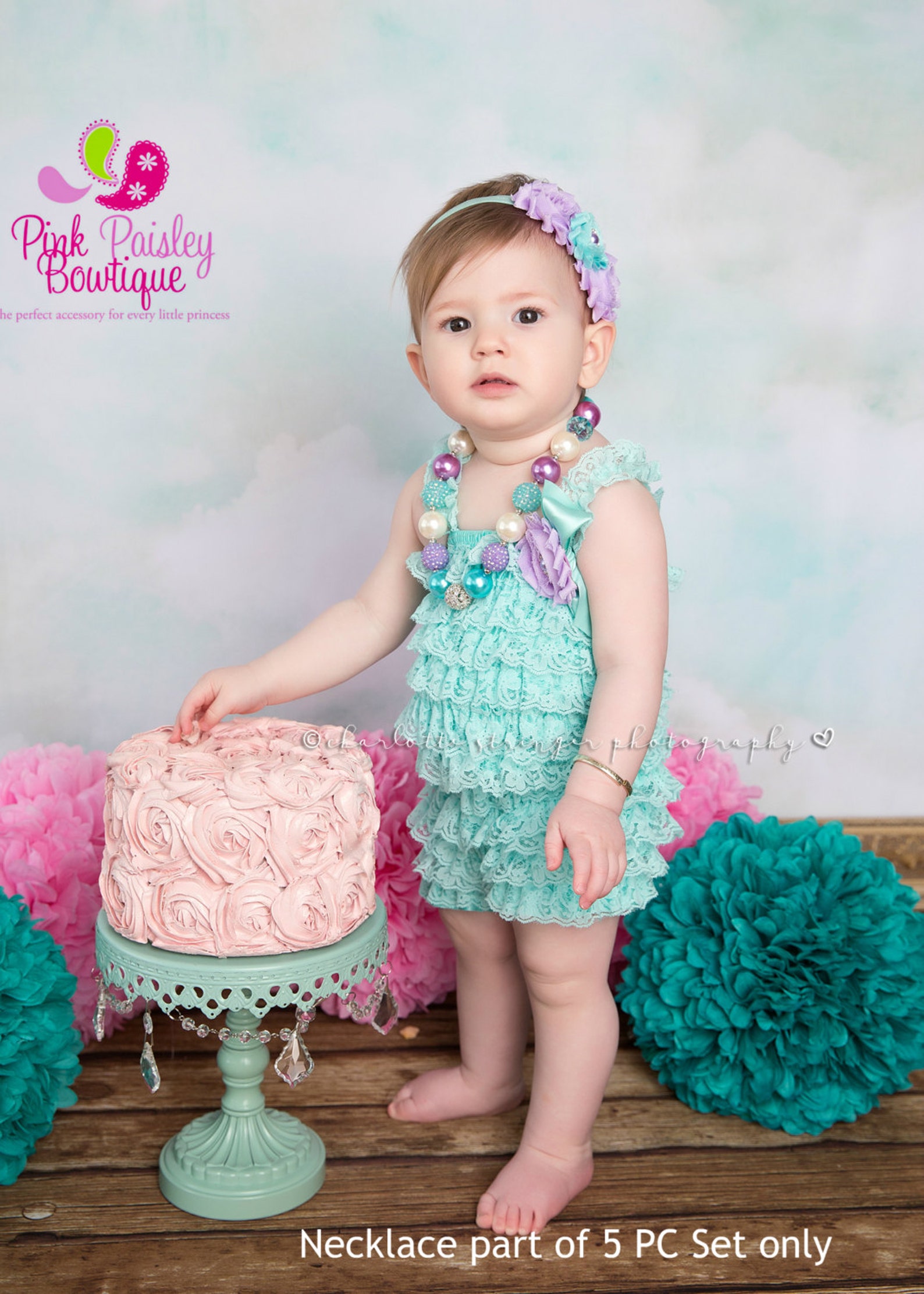 Baby Girl Clothes Cake Smash Outfit Baby Girl 1st Birthday Etsy