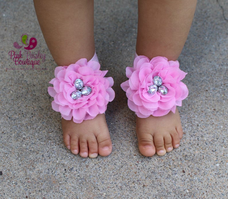 Baby Shoes Baby Barefoot Sandals Toddler Sandal Newborn Etsy