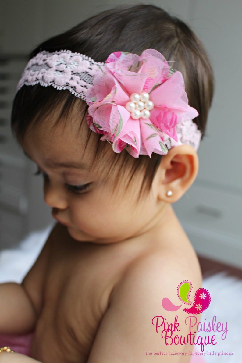 Infant Headbands Baby Headbands Baby Girl Headband Etsy