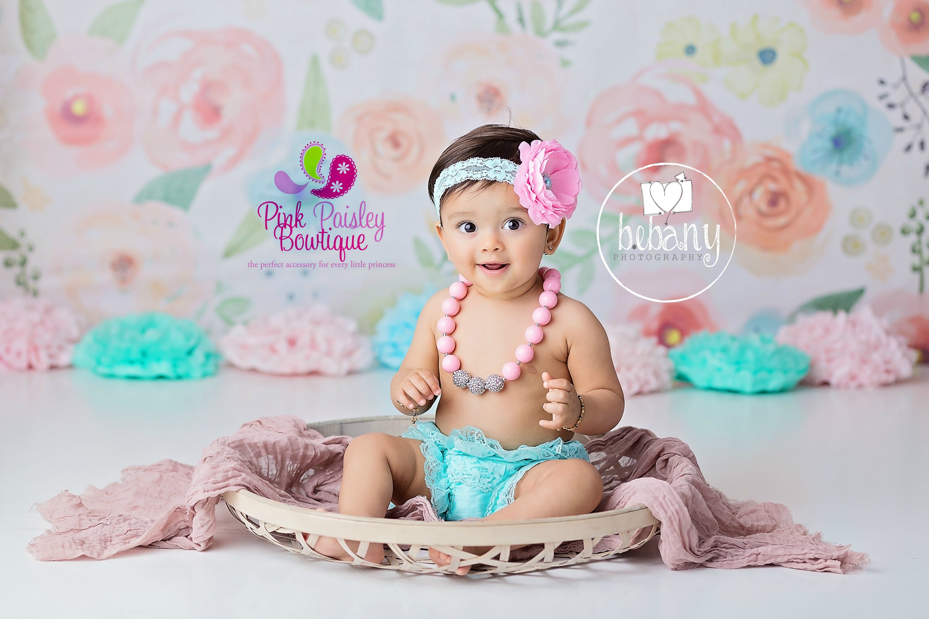 baby girl cake smash outfit