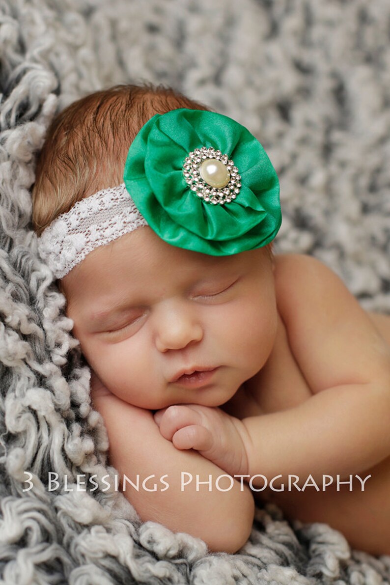 Newborn Headband Infant Headband Baby Headbands Baby Girl Etsy
